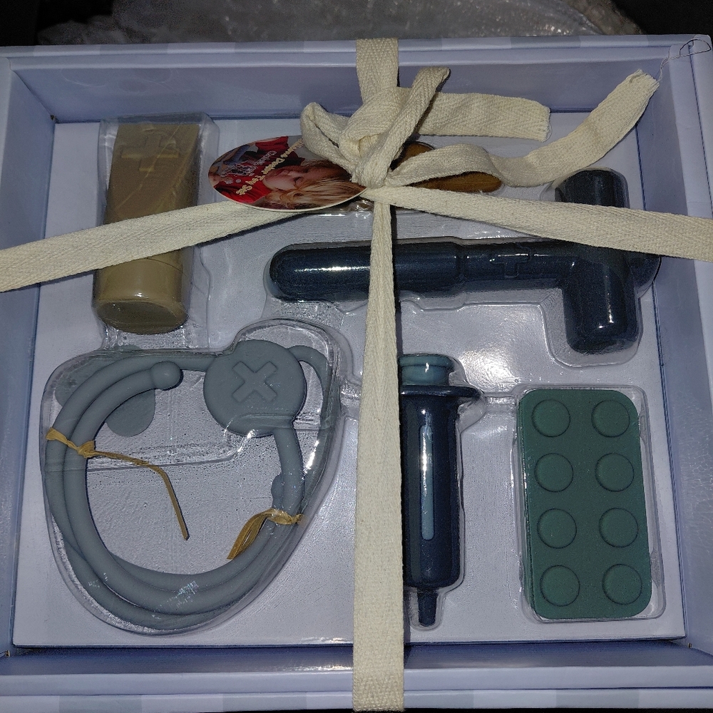Silicone Kids Doctor Playset with Tools